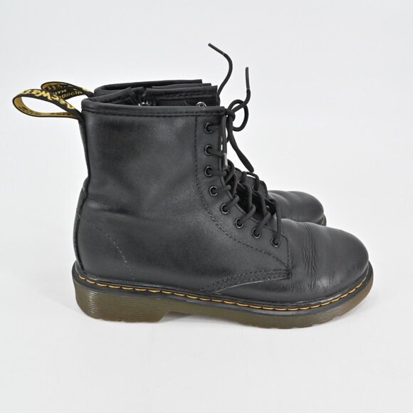 Dr. Martens Kids Black Lace-Up Boots - Picture 2 of 8